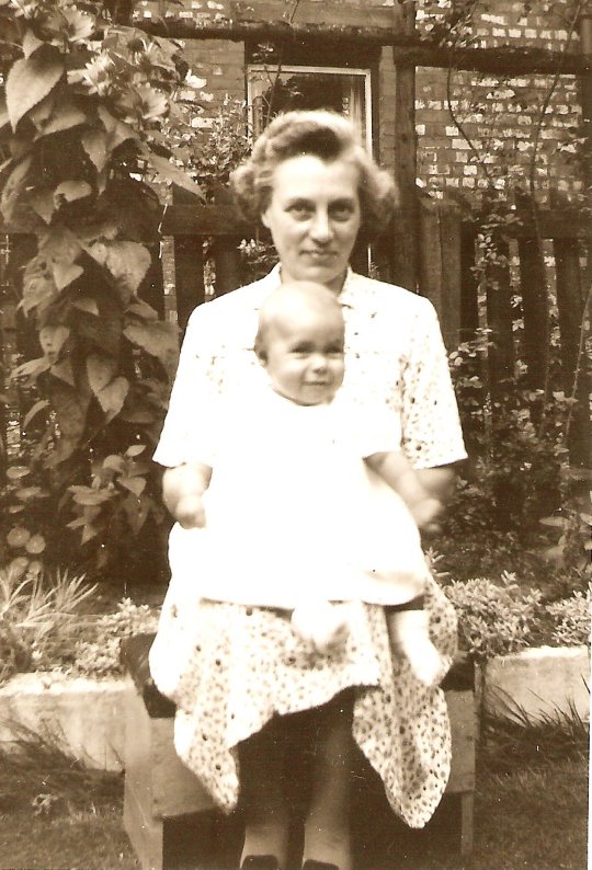 Catherine Denyer (Nee McGarr) with Jean