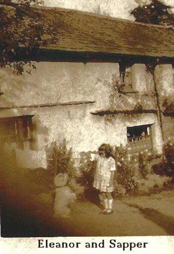 Eleanor and Sapper at Old Farm Cottage