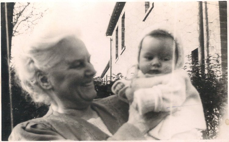 Written on the back is . . 'love to Gran & Grandad from Catherine xx' so I've assumed approximately 1949