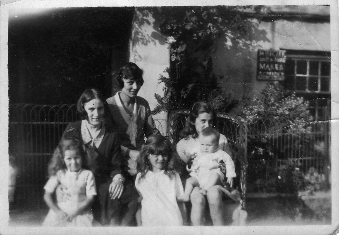 Taken on the same day as the above photo circa 1931.